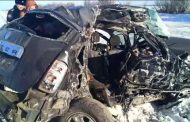 Трое погибли, автомобиль «всмятку» — страшная авария из-за гололеда произошла в Костанайской области