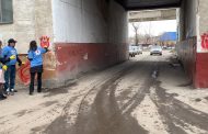 На улицах Костаная массово размещают рекламу наркотиков и смесей