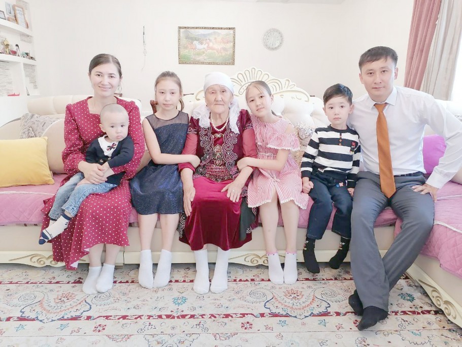 Мерейлі отбасы. Семья Калиевых