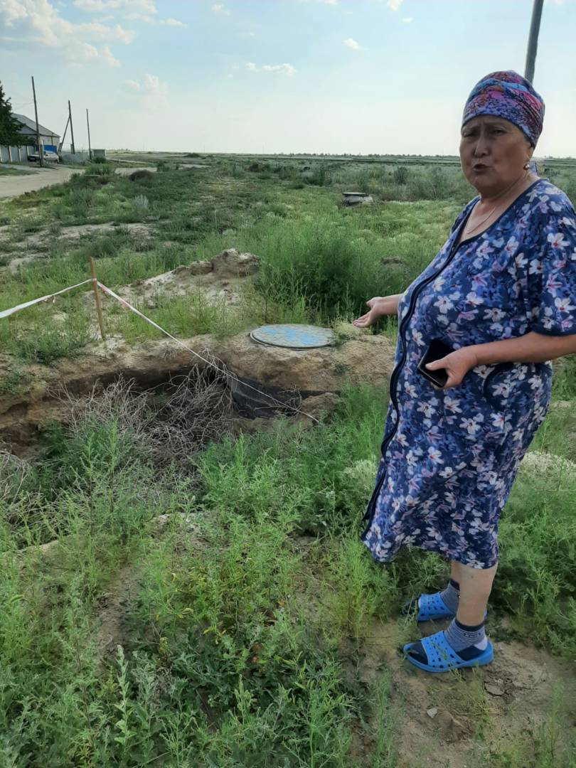 В Костанае пенсионерка пожаловалась на подрядчиков