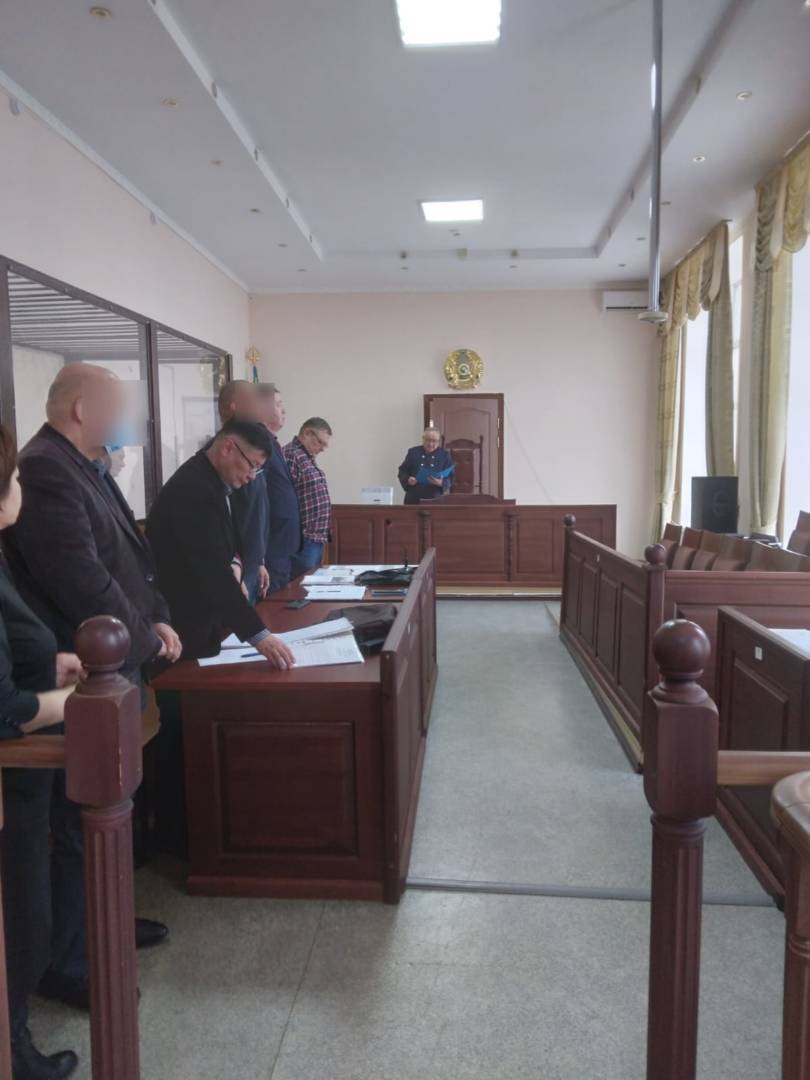 Дело о хищении при капремонте плотины в Джангельдинском районе: подсудимые пытаются признать обвинение несостоятельным