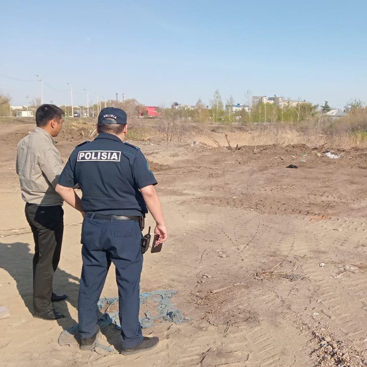 Костанайского подрядчика оштрафовали за загрязнение лога