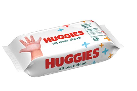 Влажные салфетки All Over Clean от Huggies выручат в любой ситуации