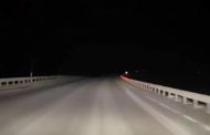 Когда восстановят освещение на Аятском мосту?