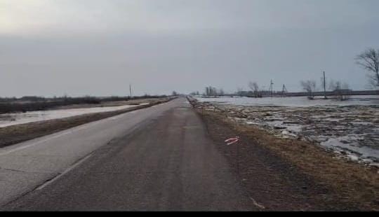 Переливы на дорогах района Б. Майлина прекратились