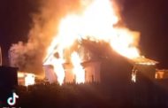 В Горняцком горел жилой дом