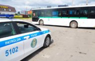 В Костанае задержан водитель автобуса, управлявший транспортом без прав