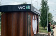 Благодаря ОФ «Suiikti Qostanai» в триатлон-парке Костаная появился новый модульный туалет