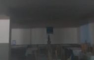 На протекающую крышу в колледже Карабалыка жалуются местные жители
