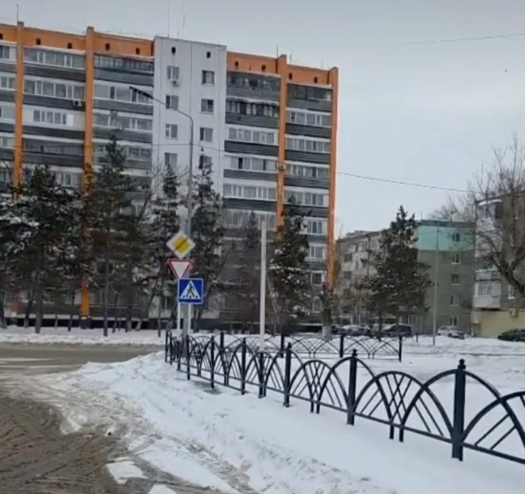 «Ловушку» для водителей на ул. Темирбаева «прокомментировали» в ДП Костанайской области